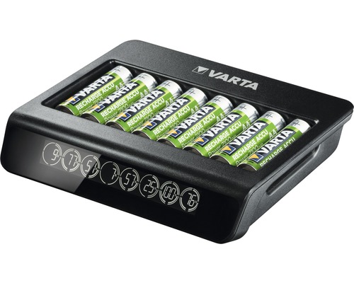 Chargeur de batterie avec piles de la marque Varta
