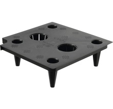 Trennboden für Cubico Ø 50 cm Kunststoff schwarz