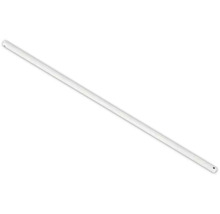 Tringle à rideaux laquée blanche