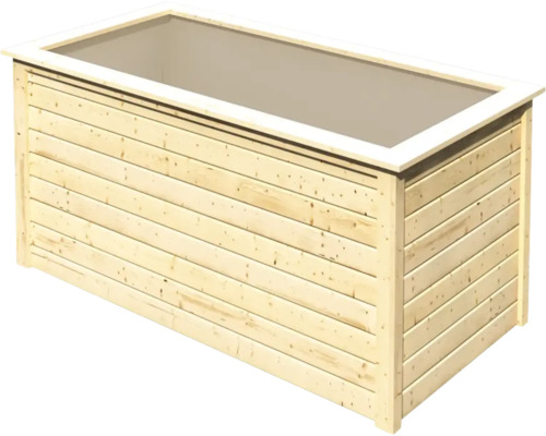 Jardinière en bois pour le jardin