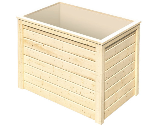 Jardinière en bois pour le jardin