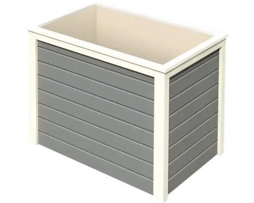 Jardinière surélevée en bois avec cadre