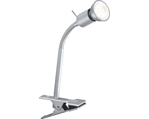Lampe à pince avec bras flexible