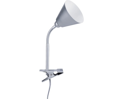 Klemmleuchte Vitis 1 x E14 20 W grau