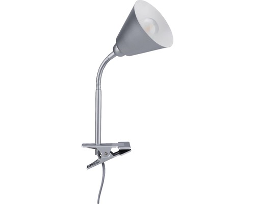Lampe à pince avec bras flexible