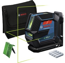 Bosch Professional Linienlaser GLL 2-15 G inklusive Laserzieltafel und 4 x 1,5 V-LR6-Batterie (AA)-thumb-0