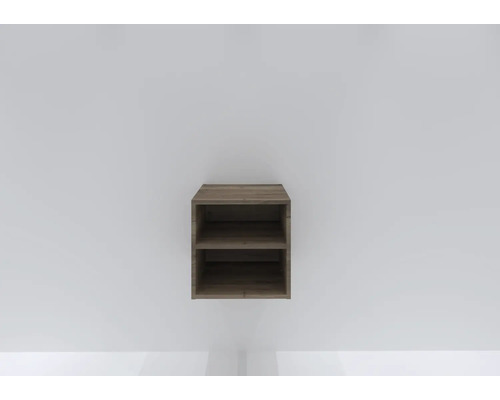 Étagère murale avec deux compartiments