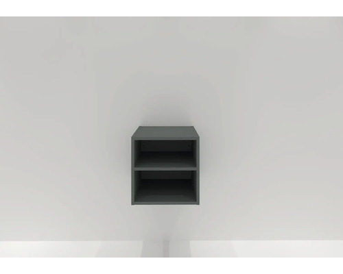 Étagère murale avec deux compartiments de rangement