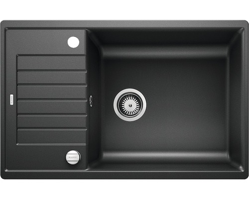 Blanco ZIA XL 6 S Compact évier lxp 780x500 mm Silgranit anthracite 523263 Évier en silgranit avec égouttoir
