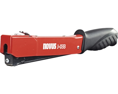 Novus robuster Hammertacker J-033 für Flachdrahtklammern 6-10 mm