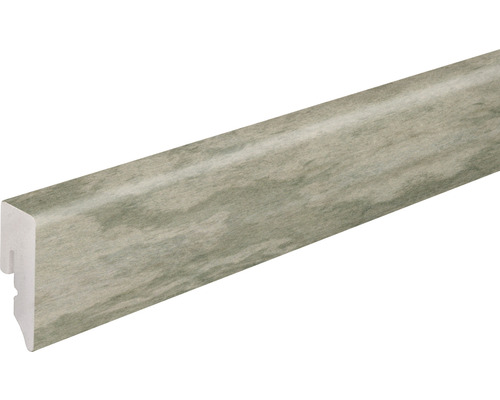 Plinthe SKANDOR PVC KU048L Nimbus beige 2400 x 38,5 x 15 mm Plinthe aspect bois