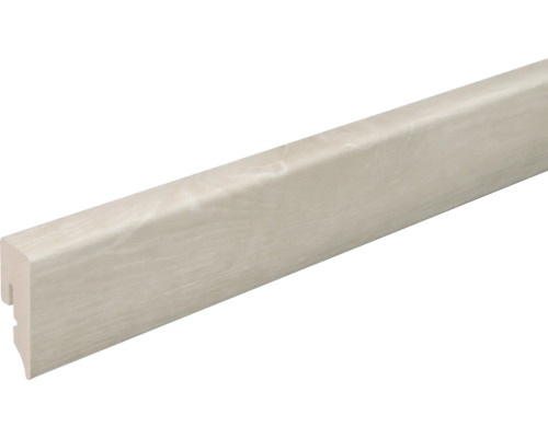 Sockelleiste PVC KU048L weiss 2400 x 38,5 x 15 mm Sockelleiste aus Holz