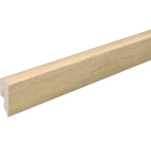 Plinthe avec structure bois