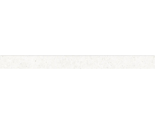Plinthe de carrelage Manhattan white 8x90 cm Gros plan d''une plaque décorative