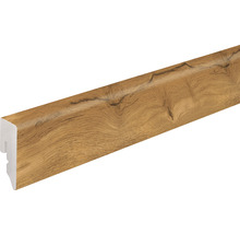 Fußleiste mit Holzstruktur