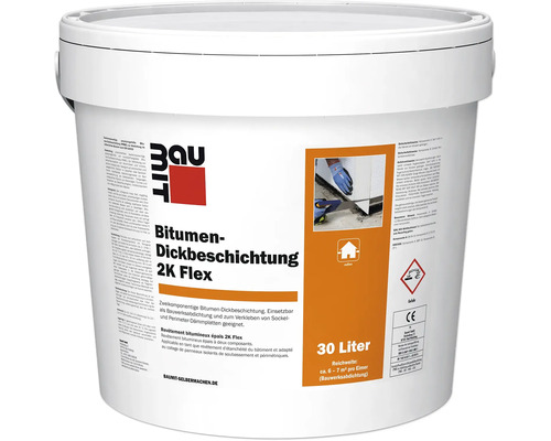 Revêtement bitumineux Baumit bicomposant Flex 30 l