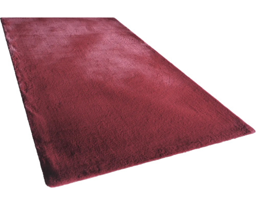 Tapis rectangulaire à poils longs