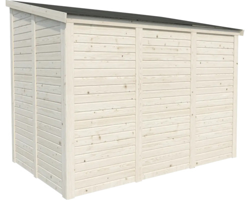 Abri de jardin en bois avec toit monopente