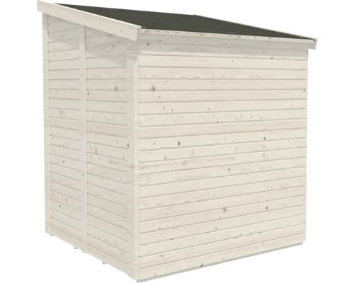 Abri de jardin en bois avec toit monopente