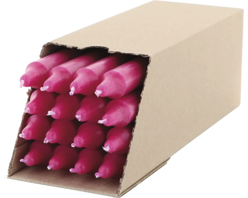 Verpackungseinheit mit Tafelkerzen