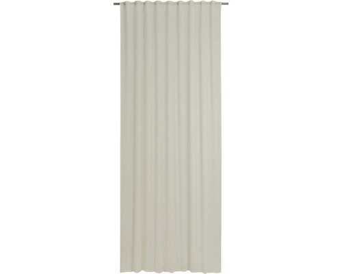 Rideau avec galon fronceur Liem beige 140x255 cm