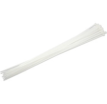 Bündel weisse Kabelbinder