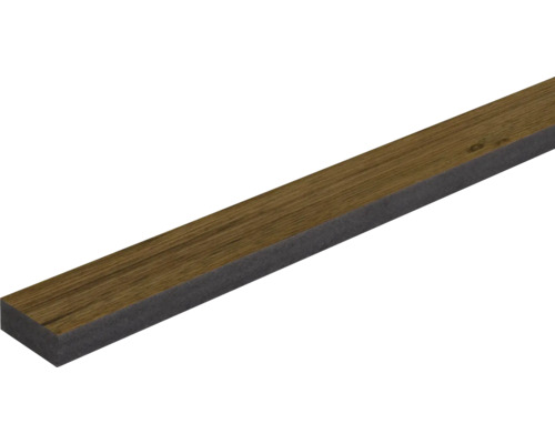 Wandleiste Walnuss Furnier 10x25x2400 mm Wandleiste Walnuss Furnier 10x25x2400 mm