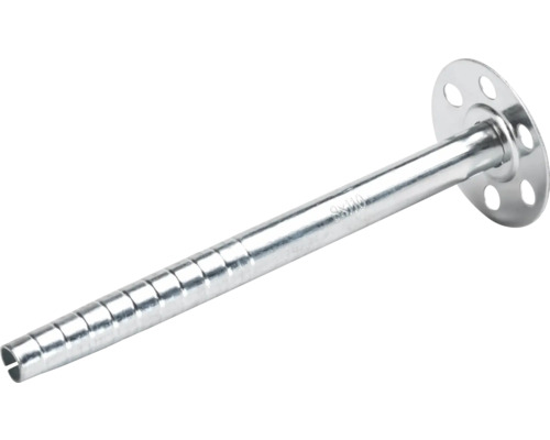 Cheville pour isolant en métal avec disque