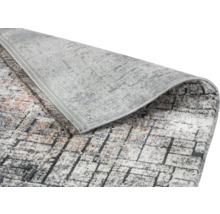 Detailansicht eines gemusterten Teppichs