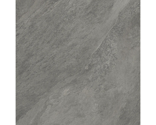 Carrelage sol et mur en grès cérame fin Revenant coal grip 60x60 cm