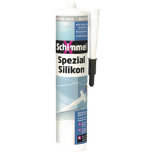 Schimmel Spezial Silikon Manhattan-Grau für Sanitär- und Feuchträume