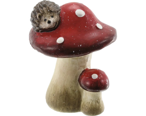 Fliegenpilz Igel 7 x 6,5 x 9 cm Fliegenpilz Igel 7 x 6,5 x 9 cm