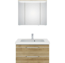 Combinaison de meuble-lavabo de salle de bains avec armoire de toilette