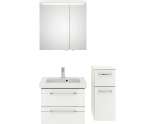 Ensemble de meubles de salle de bains pelipal Sunline 108 100 cm blanc 4 pièces SET-110-050
