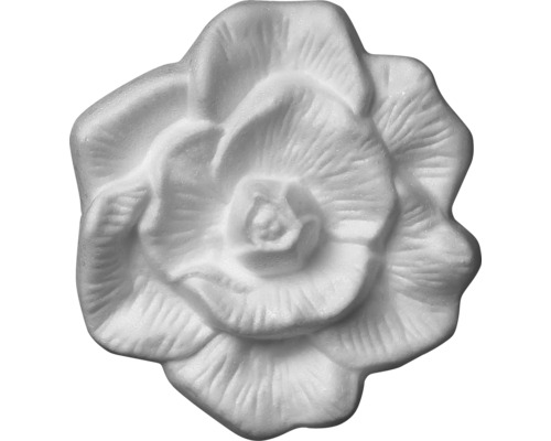 3D-Wandtattoo Rose Ø 13,5 cm weiss 2 Stk.