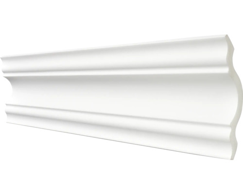 Moulure décorative blanche