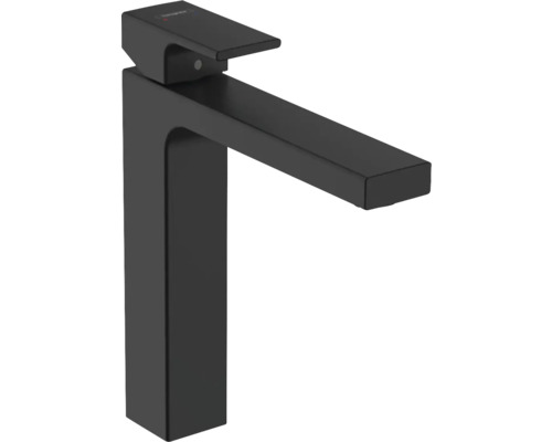 Robinet de lavabo pour vasque à poser Hansgrohe Vernis Shape noir 71591670