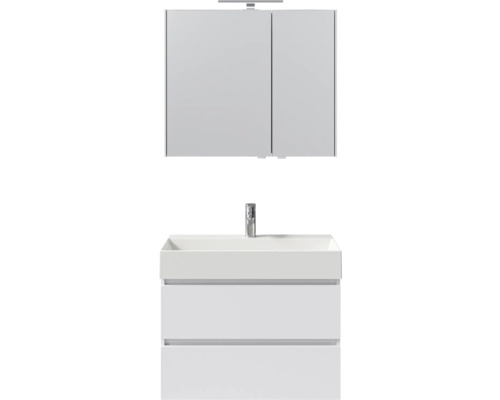 Ensemble de meubles de salle de bains pelipal Torino 81 cm blanc 3 pièces SET-125-061