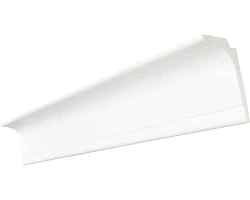 Réglette lumineuse Saskia, 1 x 2 m, 60 x 100 mm Moulure décorative blanche