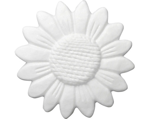 3D-Wandtattoo Sunflower Ø 14 cm weiss 2 Stk.