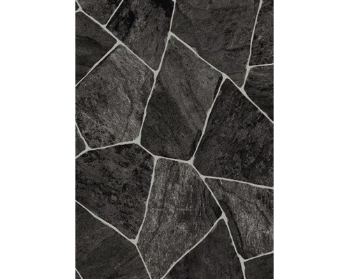 Sol PVC Rubblestone anthracite FB579 200 cm de largeur (au mètre)