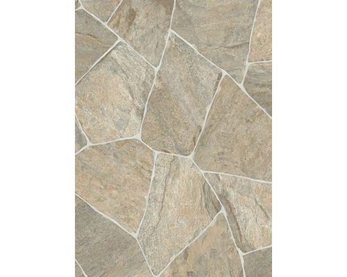 Sol PVC Rubblestone nature FB532 200 cm de largeur (au mètre)