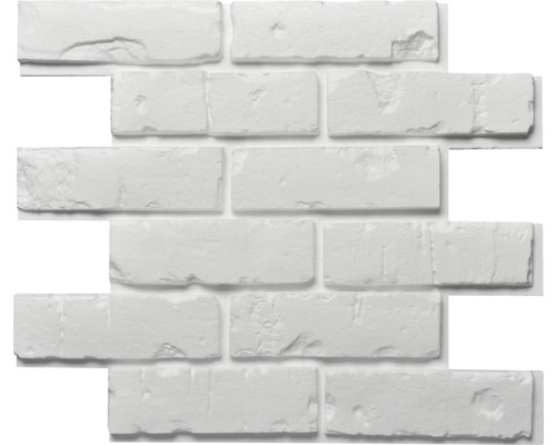 Pierre de parement pierre Brick 59,5 x 50 cm Carreaux décoratifs aspect brique pour revêtement mural