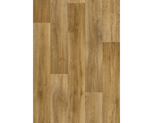 PVC-Boden FlashTex Holzdielenoptik braun Dielen 20x150 cm 400 cm breit (Meterware) Bodenbelag aus Holzdekor