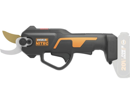 Coupe-branches WORX Nitro 20 V 22 mm WG330E.9, moteur brushless, sans batterie ni chargeur