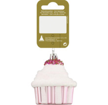 Cupcake Christbaumkugel mit Anhänger