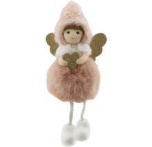 Poupée ange décorative avec cœur