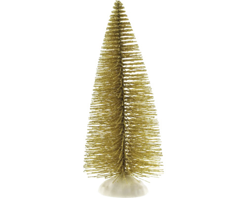 Künstlicher Weihnachtsbaum H 30 cm gold