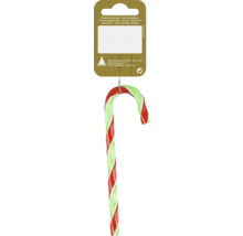 Zuckerstange rot und grün als Weihnachtsdekoration