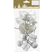 Emballage de décorations de Noël de différentes formes
